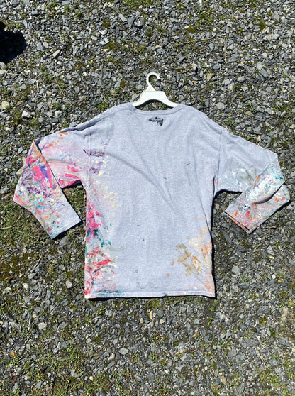 Deme Original Painted Long Sleeve T-Shirt