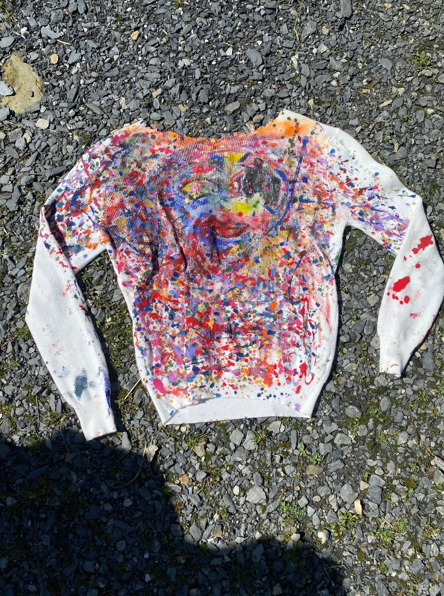 Deme Original Painted Sweater