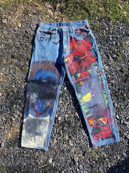 Deme Original Painted Jeans