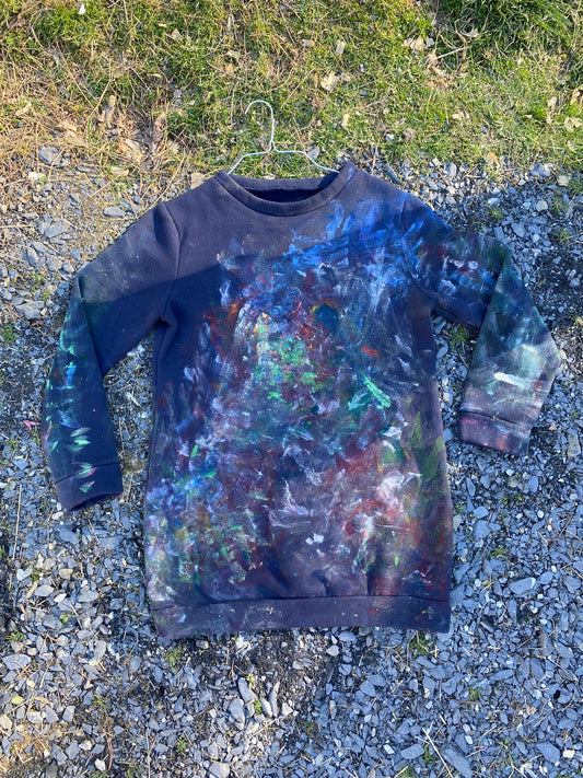 Deme Original Painted Crewneck Sweater