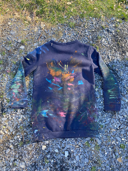 Deme Original Painted Crewneck Sweater