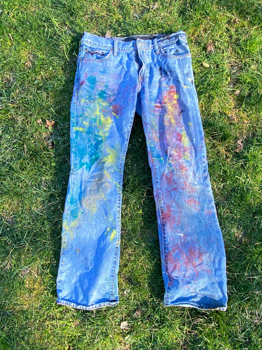 Deme Original Painted Jeans