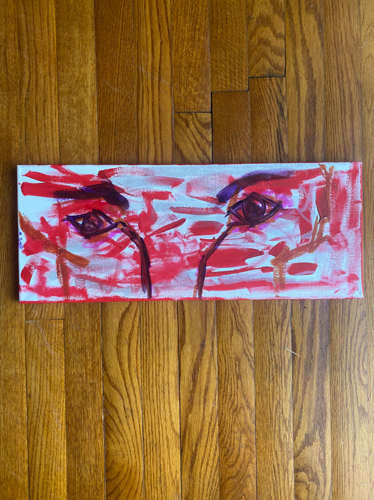 Deme Original "Eye Gazed" Canvas